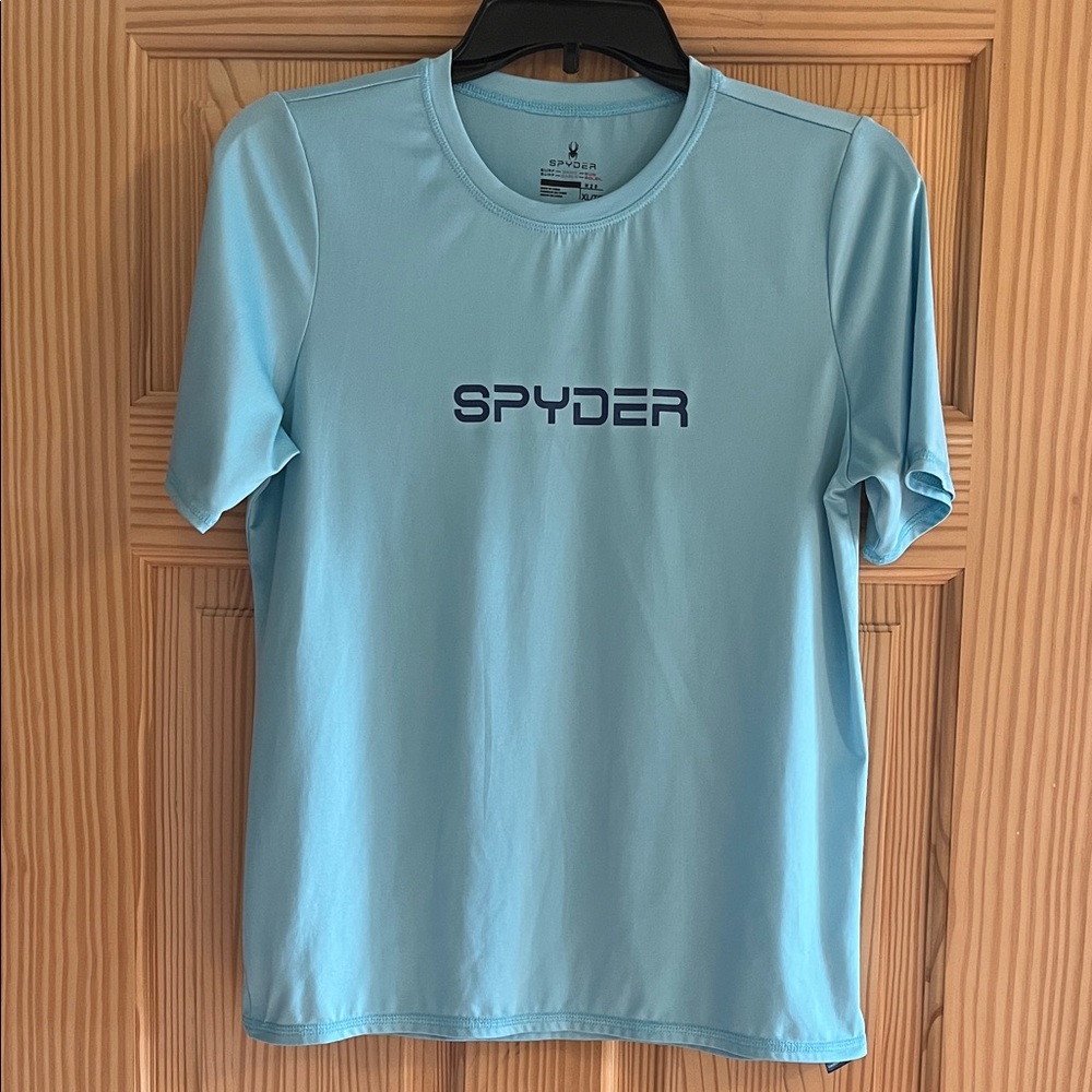 Spyder Sky‎ Blue T shirt Size XL